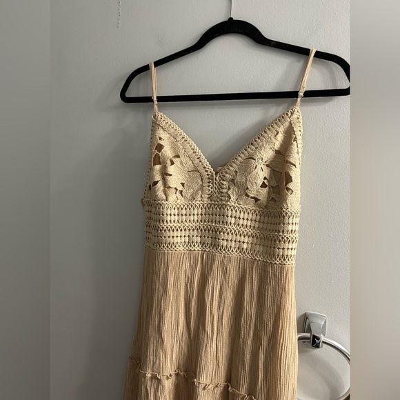 Love tree boho crochet midi dress - Picture 4 of 7